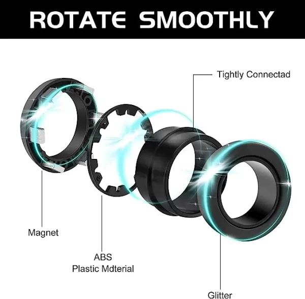 Magnetic Rings Fidget Toy